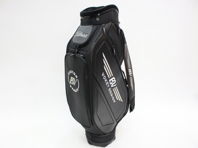 VOKEY Midsize Staff Bag VV39829 BK/WH/SV タイトリスト(Titleist