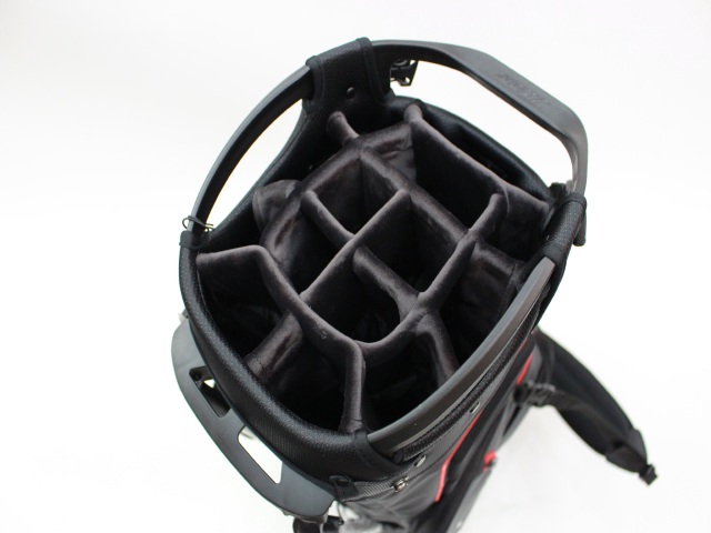 Hybrid14 スタンドバッグ TB21SX14-006 BK/BK/RD タイトリスト Hybrid14 スタンドバッグ TB21SX14-006 BK/BK/RD タイトリスト