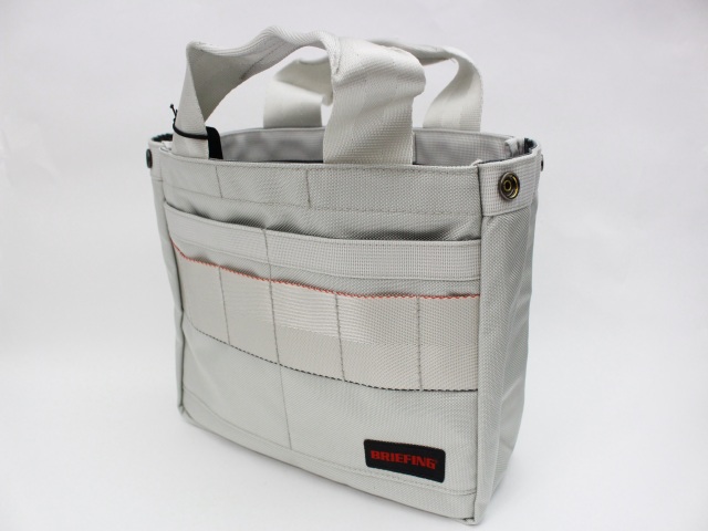 BRIEFING ブリーフィング カートバッグ シルバー BRIEFING - CART TOTE AIR / カートトートバッグ (シルバー