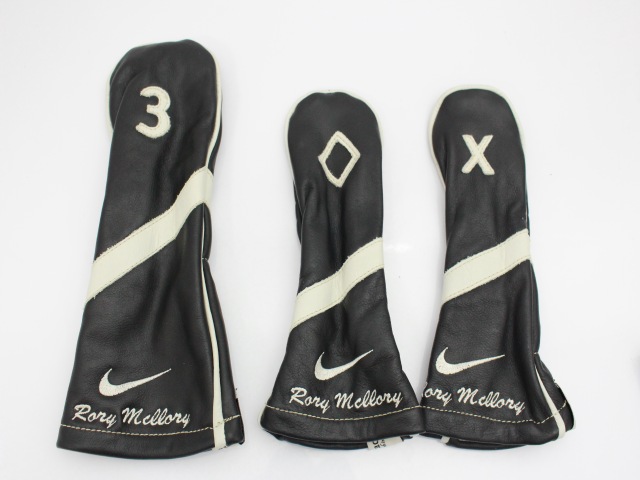 イリアック NIKE ローリーマキロイ ヘッドカバー3点セット レザー 