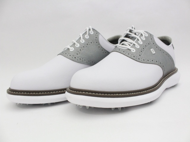 Traditions 57916 White/Grey Frost 9.5W（27.5cm） フットジョイ(FOOT 