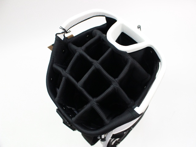 キャロウェイ2022 ORG 14 Cart Bag Black/White Callaway Golf 2022 Org 14 Cart Bag 14 Way Top Black Sage