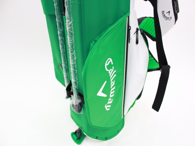 2022 Fairway C Stand Bag White/Kelly Green キャロウェイ