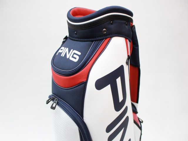 CB-P223 TOUR LITE トリコロール ピン(PING) キャディバッグ(CADDY BAG