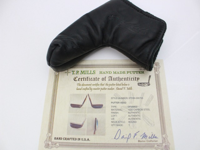 ハンドメイド DFM8802 TPミルズ(T.P.MILLS) パター(PUTTER