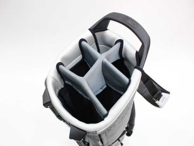 Hoofer Carry Bag 2024 Heather Grey/Platinum/Black ピン(PING