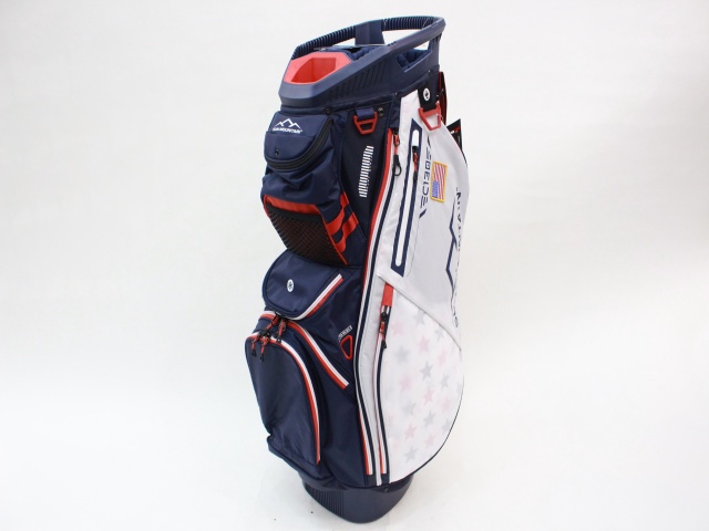 C-130 カートバッグ 2025 Navy/White/Red サンマウンテン(SUN MOUNTAIN 