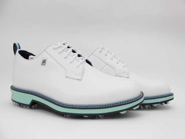 フットジョイ(FOOT JOY) プレミアシリーズ Field 54557 WH/Aqua Marine 7.0M(25cm)