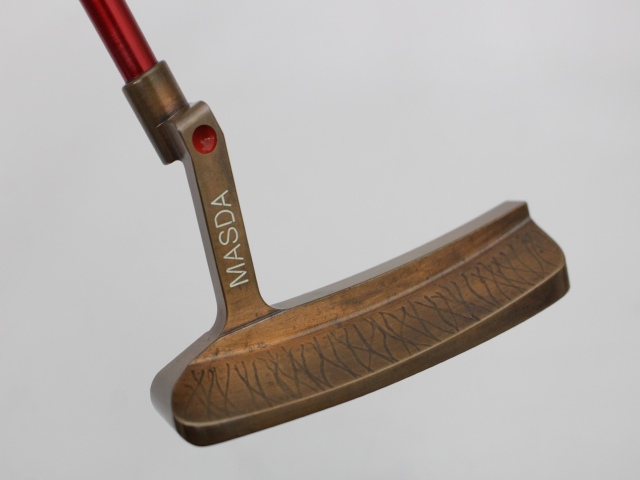 マスダ STUDIO-1 銅メッキ パター マスダゴルフ STUDIO1 パター 銅メッキ STUDIO-1 銅メッキ仕上げ