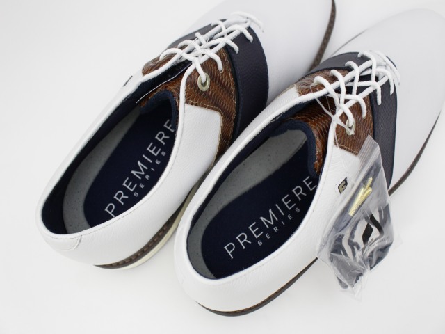 フットジョイ(FOOT JOY) プレミアシリーズ Packard LX 54554 WH/NV/CH 8.5W(26.5cm)