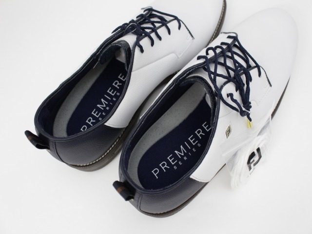 フットジョイ(FOOT JOY) プレミアシリーズ Field LX 54553 WH/NV/CH 9.5W(27.5cm)