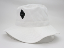 �u���[�t�B���O(BRIEFING) BRIEFING MS SEERSUCKER WIDE HAT �z���C�g